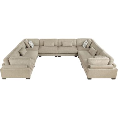 Tinley 8-Piece Modular Sectional In Brown