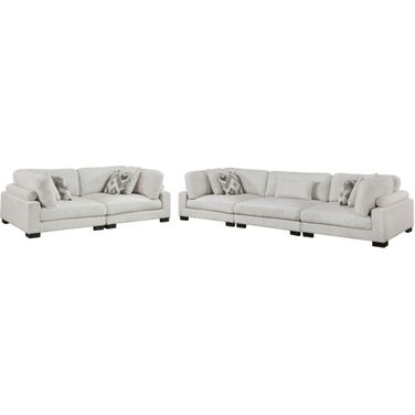 Tinley Living Room Set In Beige