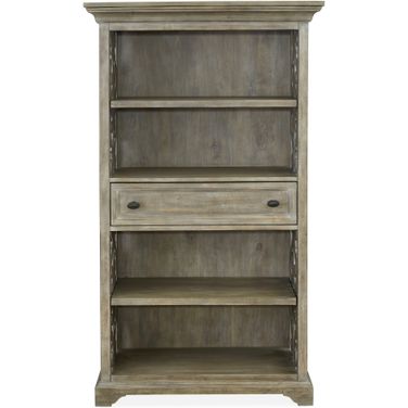 Tinley Park Bookcase In Dovetail Gray