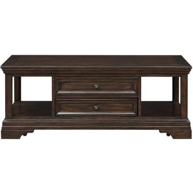 Tobias Espresso Lift Top Rectangular Cocktail Table
