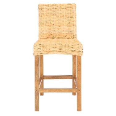 Tobie Rattan Counter Stool in Natural