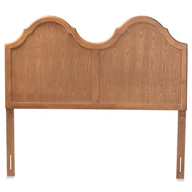 Tobin Wood King Arched Headboard In Ash Walnut