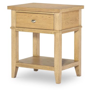 Today's Traditions 1 Drawer Open Night Stand In Natural Hickory