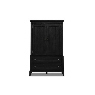 Today's Traditions 2 Drawer and 2 Door Armoire In Blacksmith