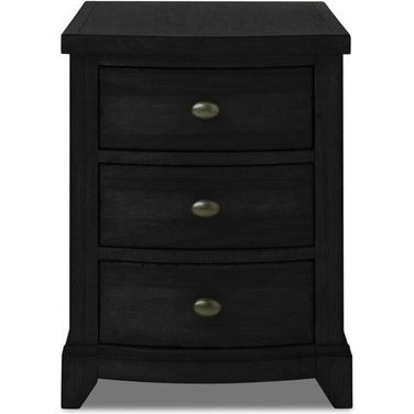 Today's Traditions 3 Drawer Chairside Chest In Blacksmith