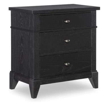 Today's Traditions 3 Drawer Nightstand In Blacksmith