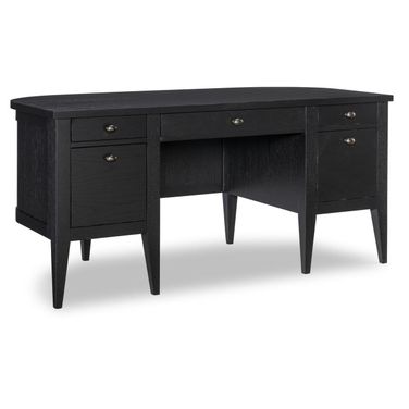 Today's Traditions 5 Drawer Desk In Blacksmith