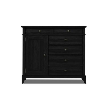 Today's Traditions 6 Drawer Bureau In Blacksmith