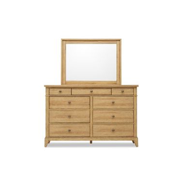 Today's Traditions 9 Drawer Dresser In Natural Hickory