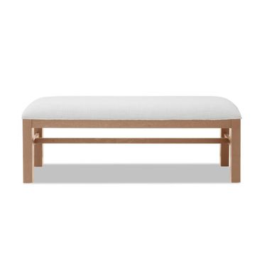 Today's Traditions Bed Bench In Natural Hickory