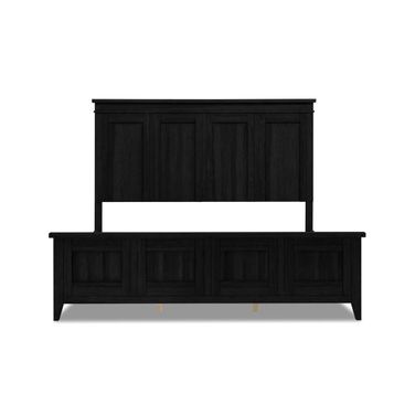 Today's Traditions Complete California King Panel Bed In Blacksmith