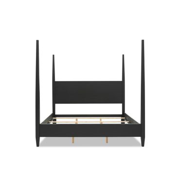 Today's Traditions Complete Queen Poster Bed In Blacksmith