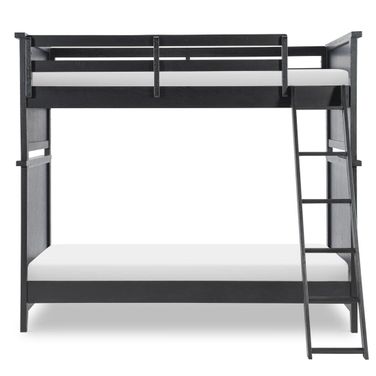 Today's Traditions Complete Twin Over Twin Bunk Bed In Blacksmith