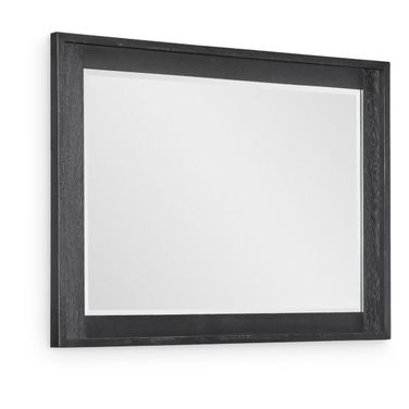 Today's Traditions Landscape Mirror In Blacksmith
