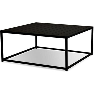 Tofino Black Aluminum Frame Coffee Table