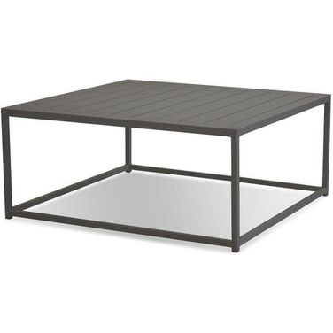 Tofino Gray Aluminum Frame Coffee Table