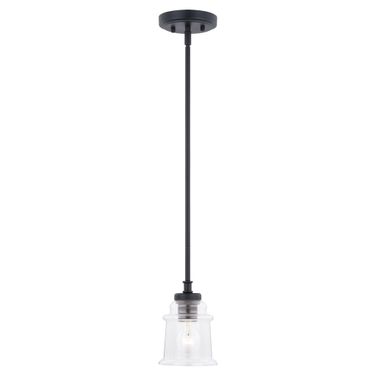 Toledo Mini Pendant In Matte Black