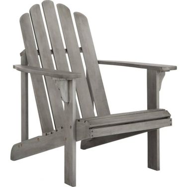 Topher Grey Wash Adirondack Chair
