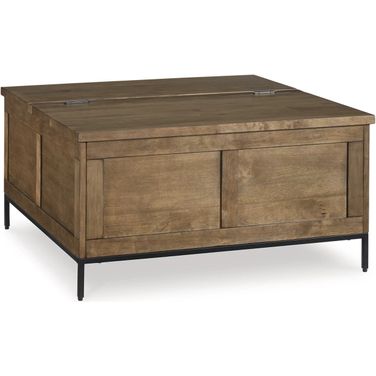 Torlanta Lift-Top Coffee Table In Brown