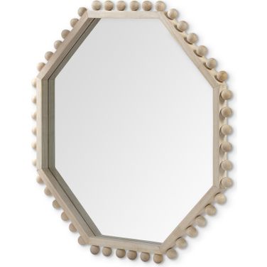 Torquay Hexagon Wall Mirror In Natural