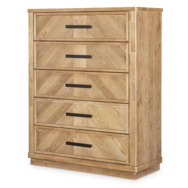 Torrance 5 Drawer Chest In Aged Driftwood