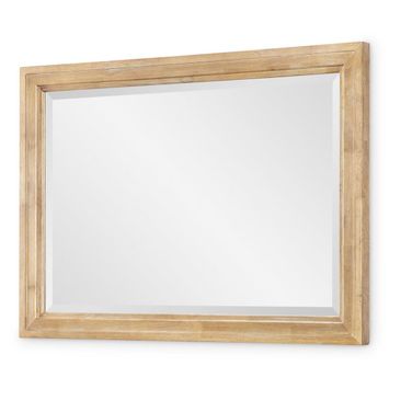 Torrance Rectangular Mirror In Aged Driftwood