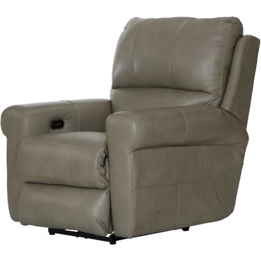 Torretta Power Lay Flat Recliner In Putty