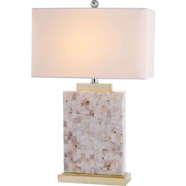 Tory Cream Shell Table Lamp