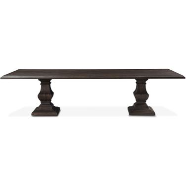 Toulon 120 Inch Dining Table In Vintage Brown