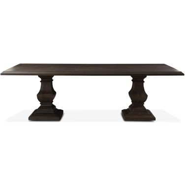 Toulon 98 Inch Dining Table In Vintage Brown