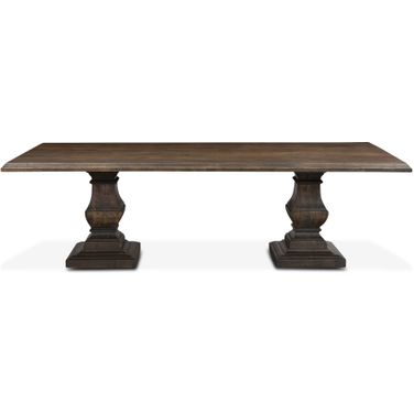 Toulon 98 Inch Dining Table In Weathered Mango