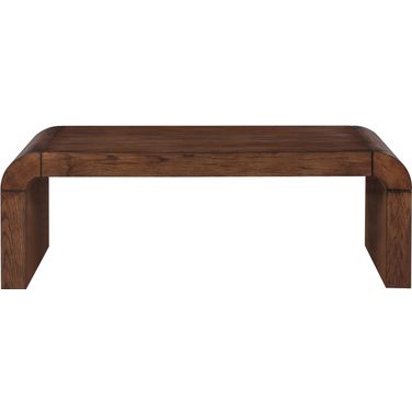 Toulon Oak Veneer Coffee Table In Brown