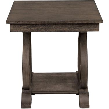 Toulon Unique Rustic End Table