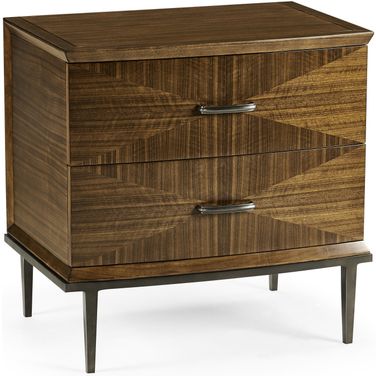 Toulouse Bedside Chest In Walnut