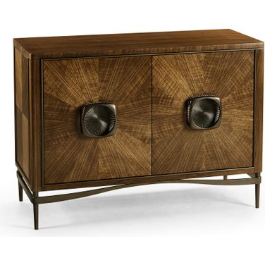 Toulouse Two Door Accent Cabinet In Walnut