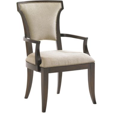 Tower Place Seneca Upholstered Arm Chair In Arlington