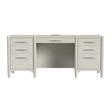 Towne Modern Wood Desk In White