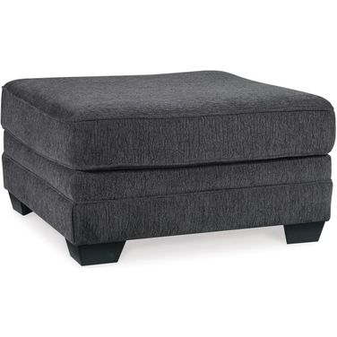 Tracling Oversized Ottoman In Slate