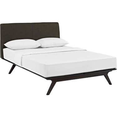 Tracy Cappuccino Brown Queen Bed