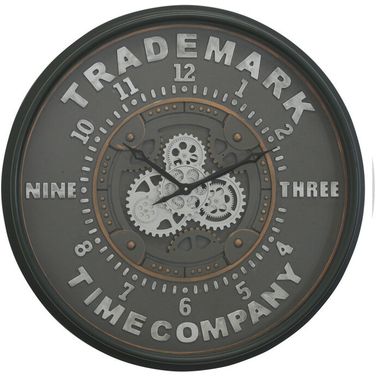 Trademark Wall Clock In Dark Green