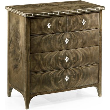 Traditional Buckingham Chest Of Drawers In Bleached Mahogany