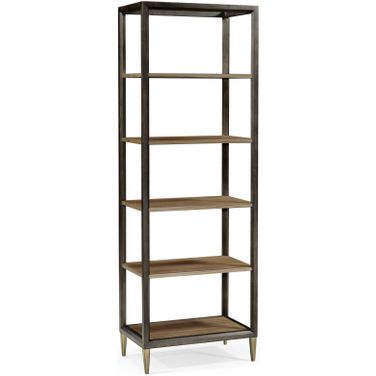 Traditional Hamilton Five Tier Etagere In Golden Amber