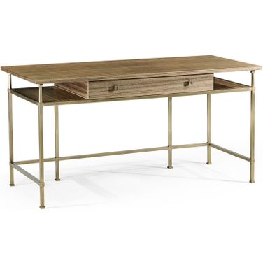 Traditional Hamilton Writing Desk In Golden Amber