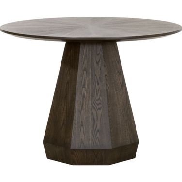 Traditions Coulter 42 Inch Round Dining Table In Ash Brown