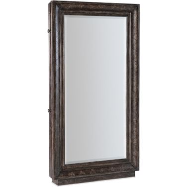Traditions Floor Mirror With Hidden Jewelry Storage