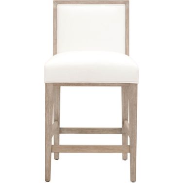 Traditions Martin Counter Stool Set of 2 In Peyton Slate and Natural Gray