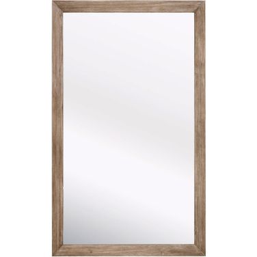 Traditions Bevel Mirror In Natural Gray Acacia