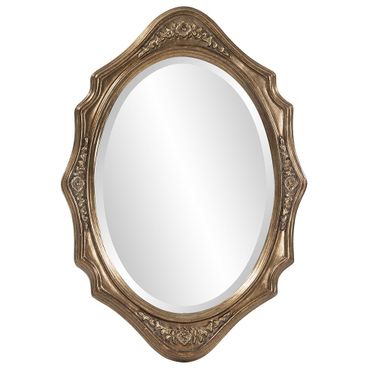 Trafalga Silver Mirror In Bronze