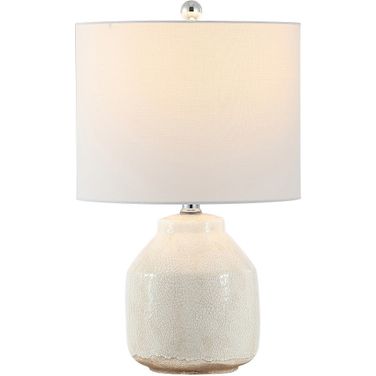 Traken Table Lamp in Antique White