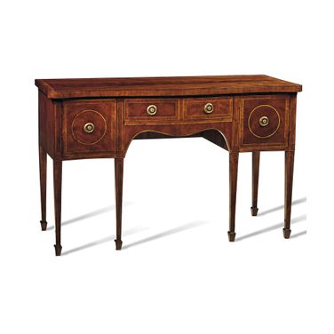 Trance Sideboard In Mahogany and Brass